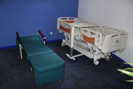 Médicaux MDK-D101 de luxe accompagnent le prix de lit de pliage de Chair Hospital Medical d'escorte