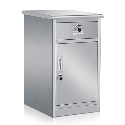 Odm vert clair de Cabinet de table de salle à manger de casier de chevet de patient hospitalisé de 450MM