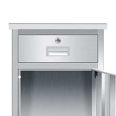 Odm vert clair de Cabinet de table de salle à manger de casier de chevet de patient hospitalisé de 450MM