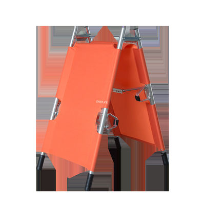 Civière médicale fois d'ordures d'ambulance pliante de 210 x de 44 x de 6cm charge de 159 kilogrammes