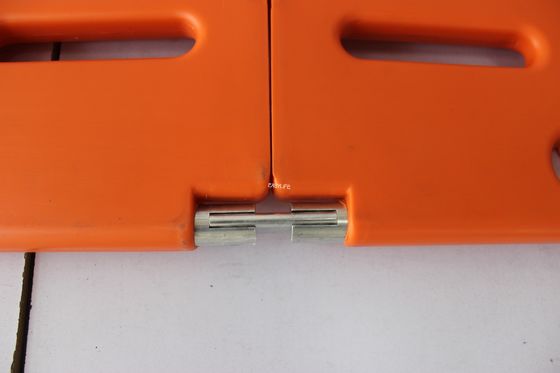 Plaque de colonne vertébrale de brancard d'urgence pliable en plastique à haute densité avec pénétration par rayons X et CT