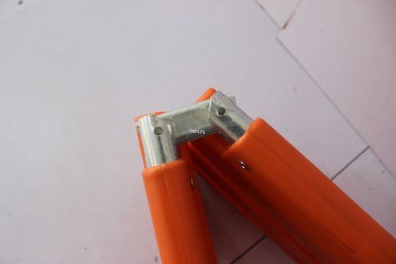 Plaque de colonne vertébrale de brancard d'urgence pliable en plastique à haute densité avec pénétration par rayons X et CT