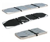 185cm x 50cm Alliage d'aluminium à haute résistance étagère pliante équipement médical de sauvetage de l'hôpital étagère pliante Littler