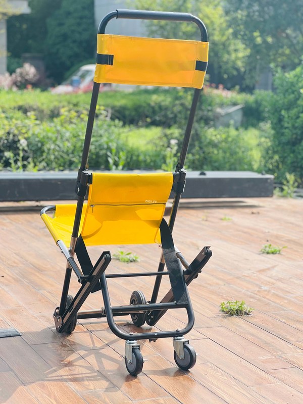 Étagère pliable de type croisé en alliage d'aluminium, structure légère, petite taille