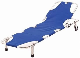 Un bon prix. Brancard pliant portatif léger en aluminium pliant de l'alliage d'aluminium 4 de brancard pliant en ligne