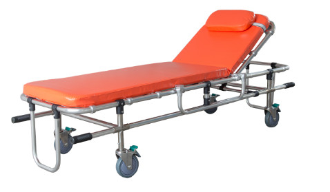 Un bon prix. Classe I civière en aluminium d'ambulance de brancard pliant de secours de 80 degrés de civière détachable de délivrance en ligne