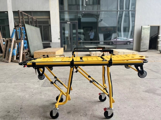 Un bon prix. Tâche d'ambulance en alliage d'aluminium épaissie haut de gamme pour le sauvetage d'urgence avec hauteur réglable du dossier pour l'hôpital en ligne
