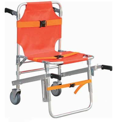 Un bon prix. Chaise d'escalier en alliage d'aluminium d'urgence, fauteuil roulant d'évacuation, brancard, fauteuil roulant pliable en ligne