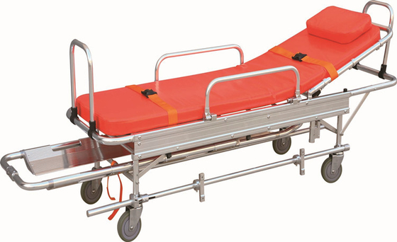 Un bon prix. Chariot de sauvetage pliable en alliage d'aluminium à large bord à position basse en ligne
