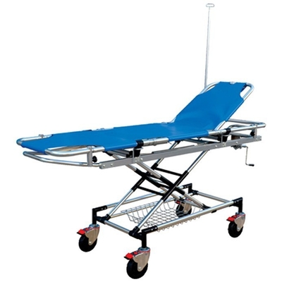 Un bon prix. La poussette d'urgence bleue du chariot médical et le véhicule de transfert en ligne