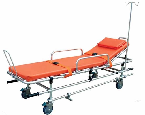 Un bon prix. le chariot pliable à civière d'acier inoxydable de 159Kg 55cm avec des roues transfèrent patient en ligne