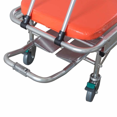 Un bon prix. ODM patient de chariot d'alliage d'aluminium de H500mm d'ambulance à civière durable de lit en ligne