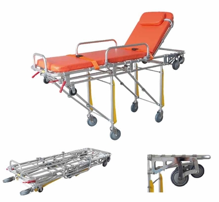 Un bon prix. chargement automatique arrière réglable de taille pliante de civière de l'ambulance 40kg en ligne