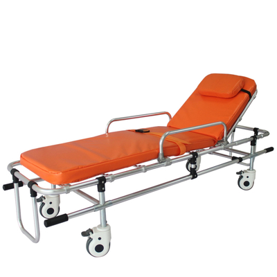 Un bon prix. Civière fois d'ambulance de 190 x de 55 x de 50cm 80 degrés pour les premiers secours patients de transfert en ligne