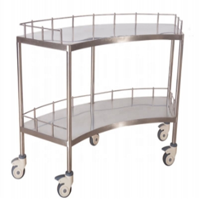 Un bon prix. Chariot médical à acier inoxydable d'instrument chirurgical des meubles 45CMHospital de 1400MM avec le tiroir et la roue en ligne