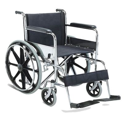 Fauteuils roulants légers de vente chauds 20kg 455mm de fauteuil roulant manuel de haute qualité d'usine