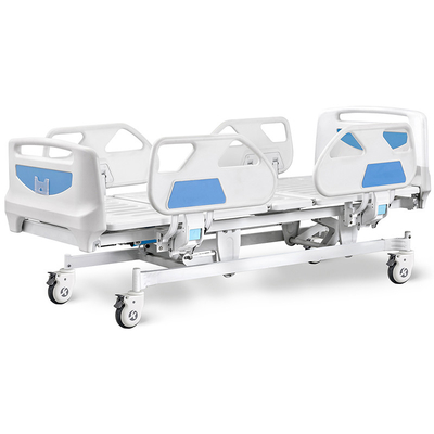Un bon prix. 5 lit d'hôpital réglable d'hôpital de fonction de taille patiente électrique du lit ICU 1050MM 350lb en ligne