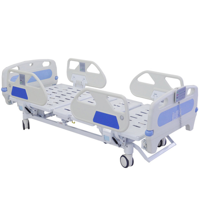 Un bon prix. 2150MM 250KGS Cinq fonctions Lit d'hôpital électrique pour les patients Utilisation de la salle de soins intensifs en ligne